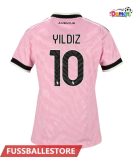 Günstige Juventus Kenan Yildiz #10 Auswärtstrikot Damen 2026-27 Kurzarm